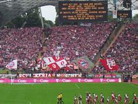 Bayern Munchen/Hertha Berlino: Ingresso in campo